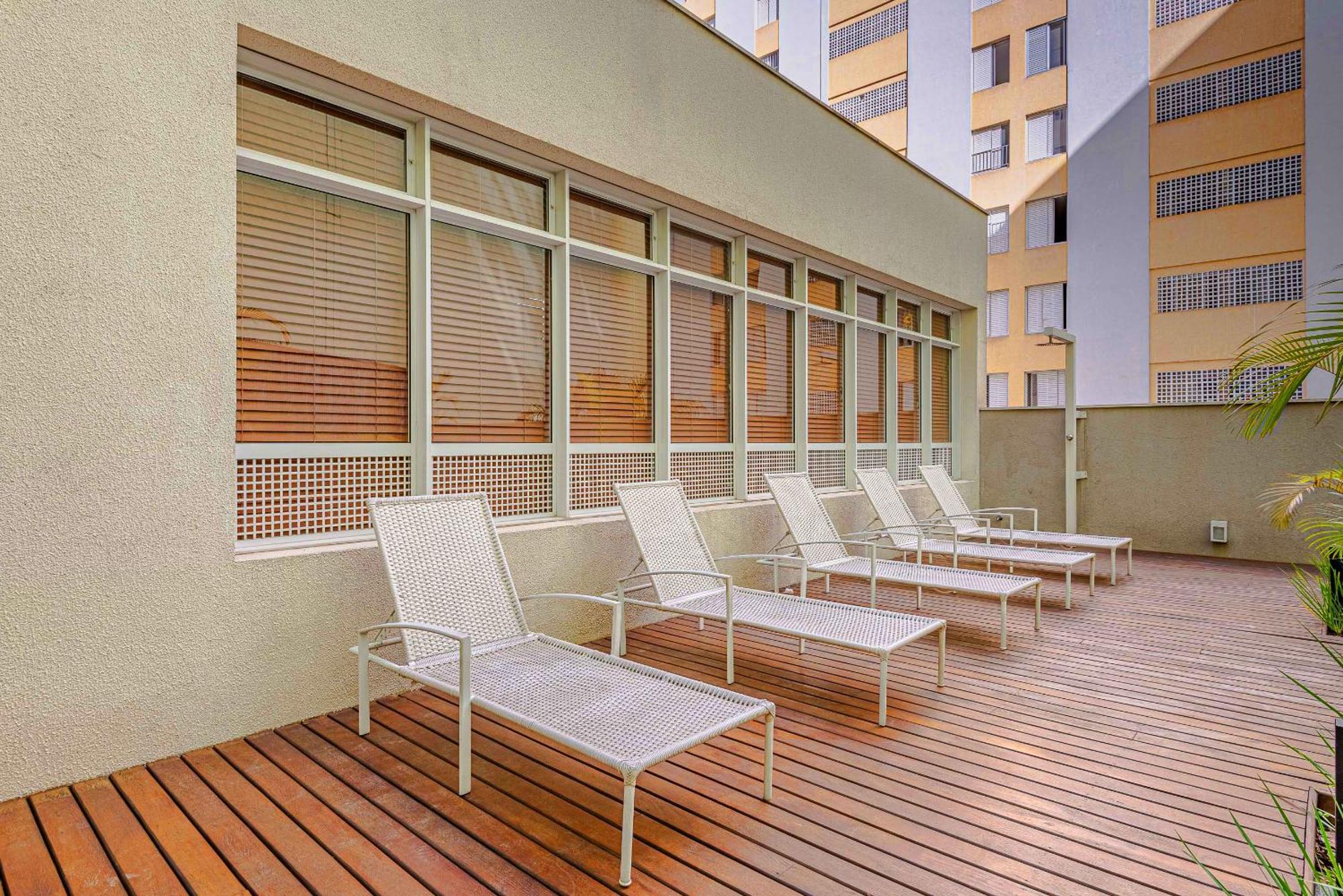 Flat Code Aclimacao - Piscina - Academia - Sauna - Pet E Infantil Apartamento *